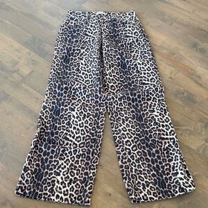 PacSun Casey Low Rise Baggy Jeans Leopard size 24